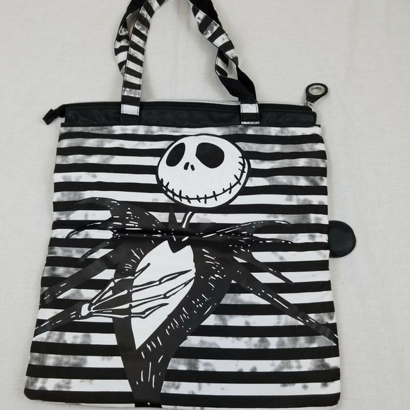 disney tim burton's the nightmare before christmas tote bag